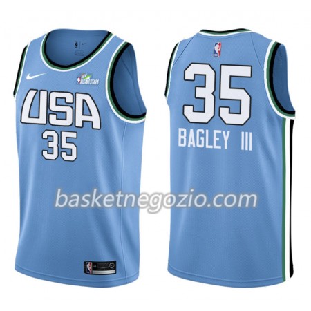 Canotte Uomo Sacramento Kings Marvin Bagley III 35 Nike 2019 Rising Star Swingman